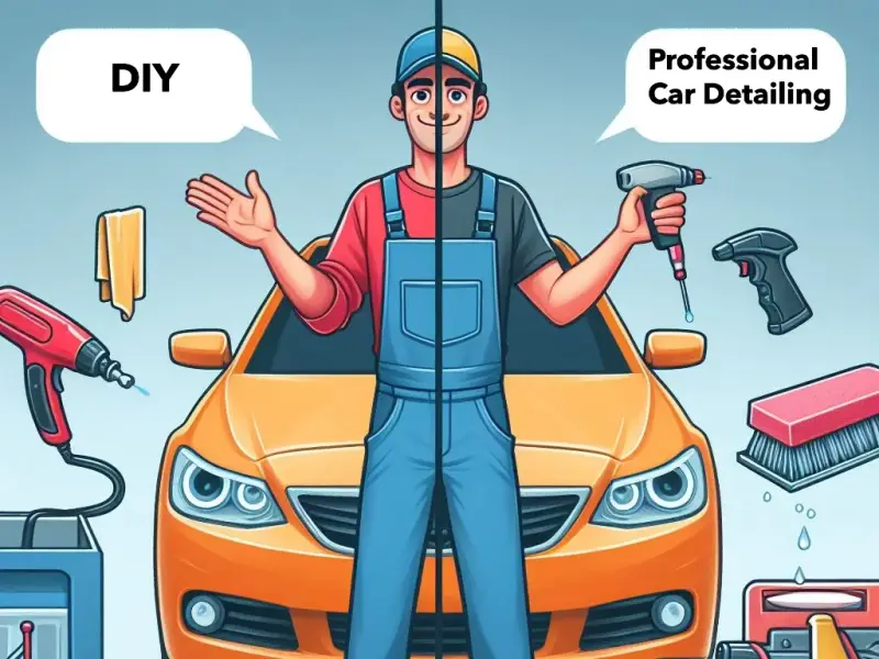 Diy Vs. Professional Car Detailing