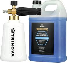 Trinova Foam Cannon And Gallon Car Wash Soap Kit