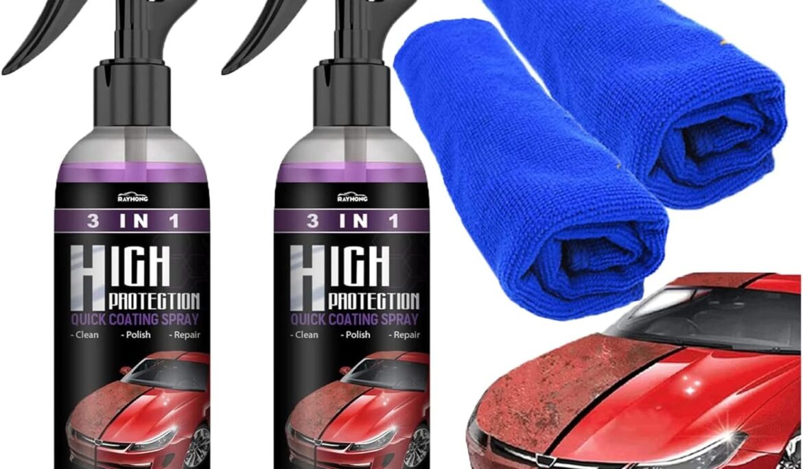 3 In 1 Ceramic Car Coating Spray